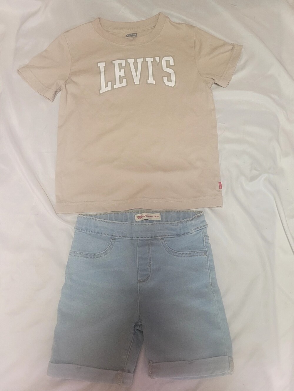 Levi's Shorts And T-shirt For Girl, Size 6X